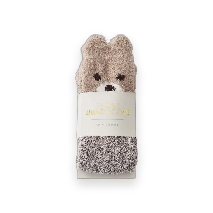 Paper Source Bear Fuzzy Sock