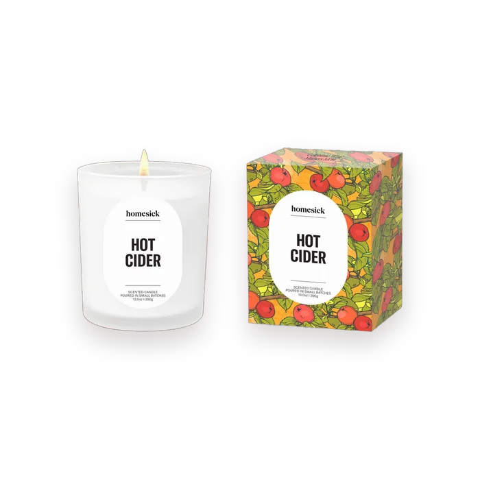 Homesick Hot Cider Candle