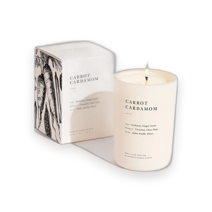Brooklyn Candle Studio Limited Edition Carrot Cardamom Candle
